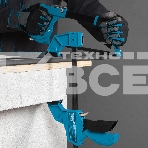 Струбцина Gross 20702 реечная быстрозаж. пистолет. пошаг.механизм пл. корпус 300мм, фото 1