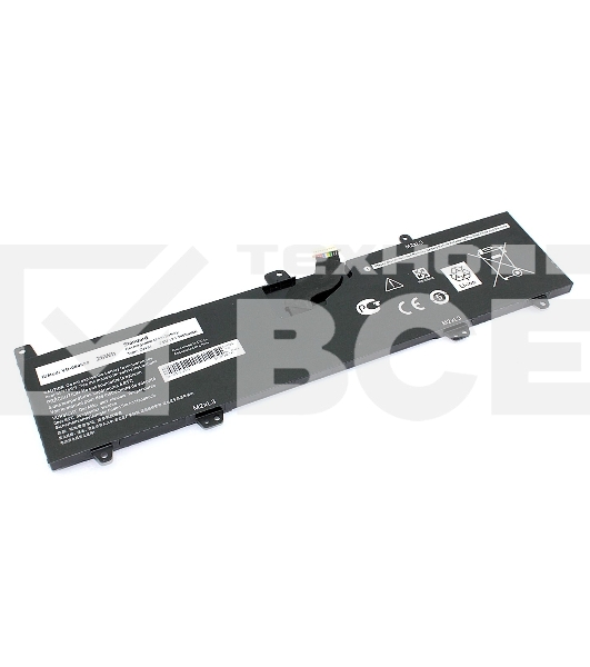 Аккумуляторная батарея для ноутбука Dell Inspiron 3168 (0JV6J) 7.6V 3400mAh OEM