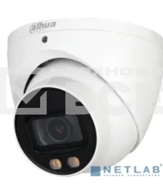 Видеокамера Dahua DH-IPC-HDW2249TP-S-IL-0360B уличная купольная IP-видеокамера 2Мп 1/2.7” CMOS объектив 3.6мм