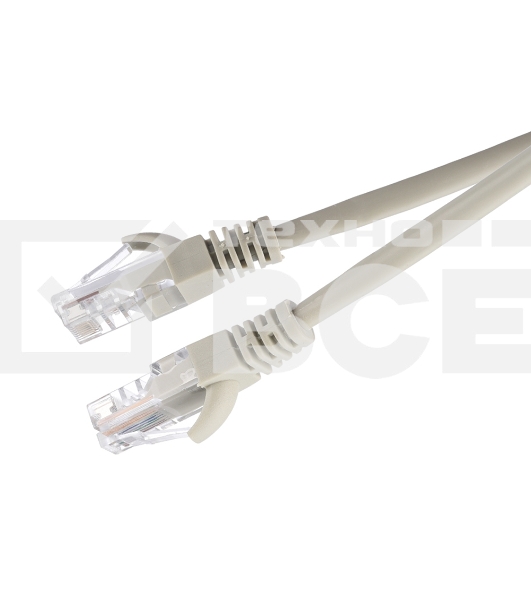 Кабель GOPOWER PATCH RJ-45(M)-RJ-45(M) 00-00029033 0.5M GREY