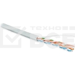 Кабель информационный Hyperline UUTP4R-C5E-S24-IN-LSZH-GY-305 кат.5E UTP 4 пары 24AWG LSZH внутренний 305м серый, фото4