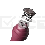 Измельчитель отходов Kuppersberg WS 750 V, High-Tech, мощность 750 Вт, 3800-4200 об/мин, защита от перегрева, авто выключение, DC мотор, шумоизоляция, уровень шума 70 дБ, цвет винный, фото5
