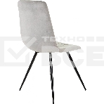 Стул для дома Бюрократ CH-K1_4 комплект 4шт св.серый Holland 09 металл черный на ножках, фото8