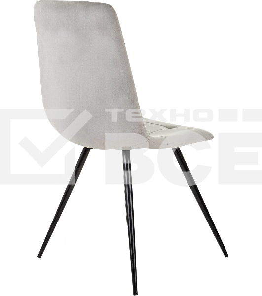 Стул для дома Бюрократ CH-K1_4 комплект 4шт св.серый Holland 09 металл черный на ножках