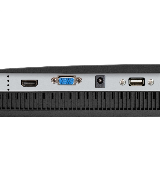 Монитор 23.8' ExeGate SuperView EA2400 IPS 1920x1080, 75 Гц, 5 мс, 16:9, 250 кд/м², HDMI 1.4, VGA, веб-камера (2 Мп), 3.5 мм, черный