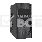 Компьютерный корпус Minitower ExeGate EX299309RUS MA-373X-UNS350 (mATX, БП UNS350 с вент. 12см, 2*USB, аудио, черный), фото6