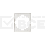 Рамка Kranz ROUND 1-постовая перламутр, фото 1