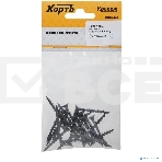 Саморезы FIT черные по гипроку к дереву 3,5 х 55 (фасовка 16 шт), фото 1