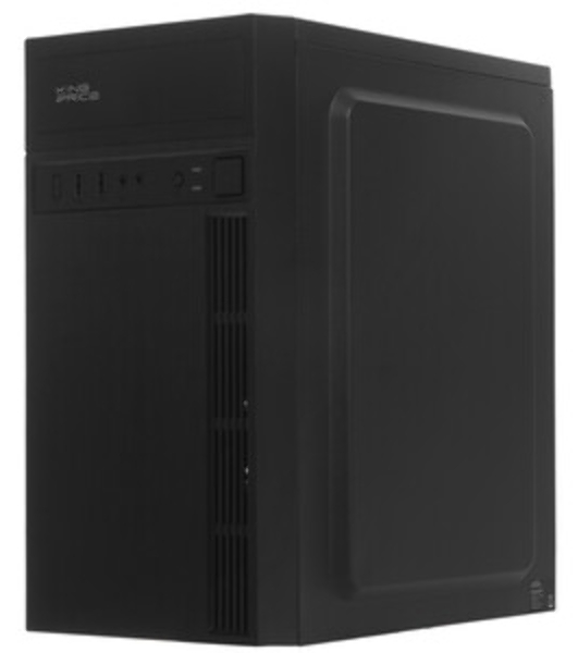Компьютерный корпус KingPrice KPCC-MN210 черный без БП mATX 1x80мм 2x120мм 2xUSB 2.0 audio