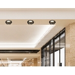 Встраиваемый точечный светильник Ambrella light TN102806 BK черный GU5.3 D81*50, фото3