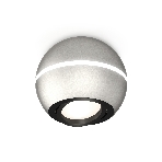 Светильник Ambrella Light XS1103010 SSL/PBK серебро песок/черный полированный MR16 GU5.3 LED 3W 4200K (C1103, N7002), фото4