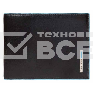 Кошелек мужской Piquadro Blue Square PU257B2R/N черный натур.кожа