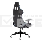 Кресло игровое Бюрократ VIKING 4 AERO BLUE черный/синий, искусст.кожа/ткань, две подушки, фото18