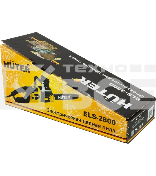 Электрическая цепная пила Huter ELS-2800 2800Вт дл.шин.:18