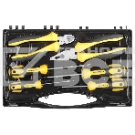 Набор слесарно-монтажного инструмента STAYER 'PROFI' ULTRA (2202-H6): 4 отвертки, плоскогубцы и бокорезы, 6 предмета, фото 1