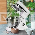 Миксер Galaxy Line GL 2230, белый, планетарный, 700 Вт, 12 скоростей, фото8