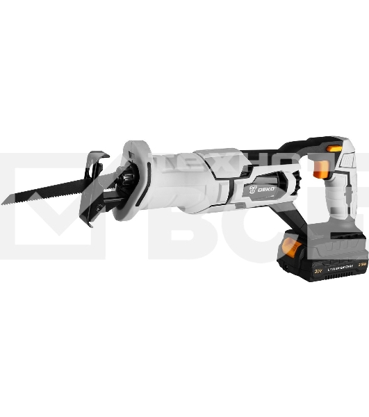 Сабельная пила Deko DKRS20 аккум. 3000ход/мин