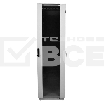 Шкаф телекоммуникационный напольный 33U (600x800) дверь стекло, черный (ШТК-М-33.6.8-1ААА-9005), фото13