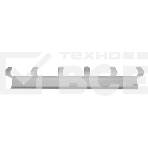 Вешалка навесная на дверь, 6 крючков, белый Rexant, фото4