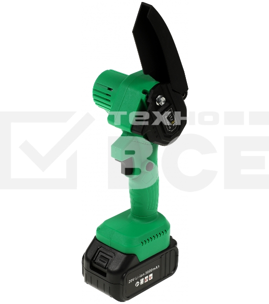 Пила цепная аккумуляторная ZITREK GreenSaw 20 Extra power { 20В, 3Ач Li-ion аккум. 1шт, 1,5Ач Li-ion аккум. 1шт, ЗУ }