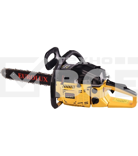 Бензопила EUROLUX GS-45161800Вт (2.45л.с.) 45см3 бак 0.55л шина 40см шаг цепи 1.5'' 72звена