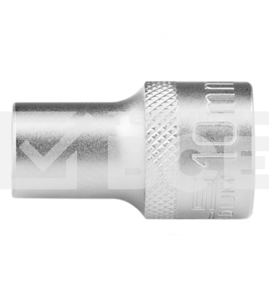Головка торцевая, 10 мм, 12-гранная, CrV,под квадрат 1/2