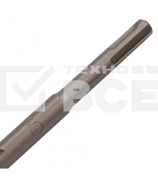 Бур по бетону, двойная спираль, Cobalt W-tip, 14x460 мм, SDS PLUS Denzel