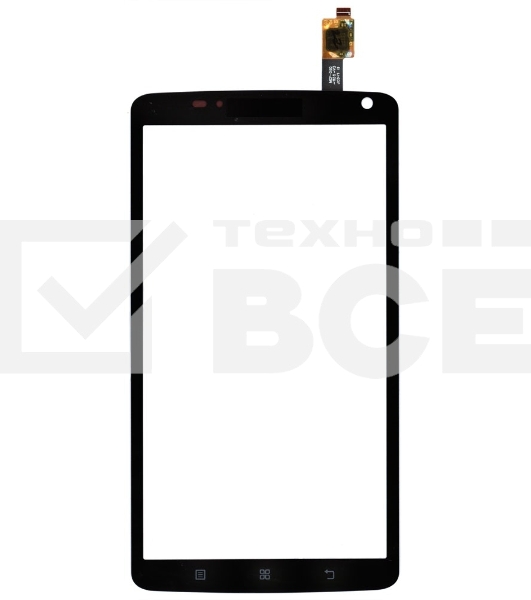 Сенсорное стекло (тачскрин) для Lenovo S930 черное