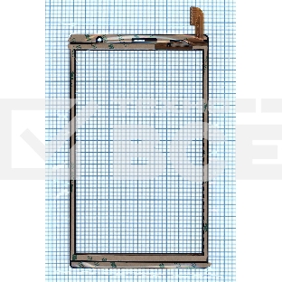Сенсорное стекло (тачскрин) DEXP Ursus E180 4G черное