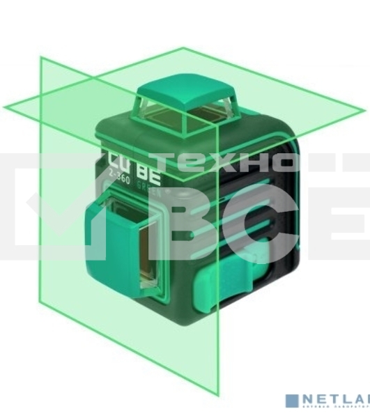 Построитель лазерных плоскостей ADA Cube 2-360 Green Professional Edition А00534
