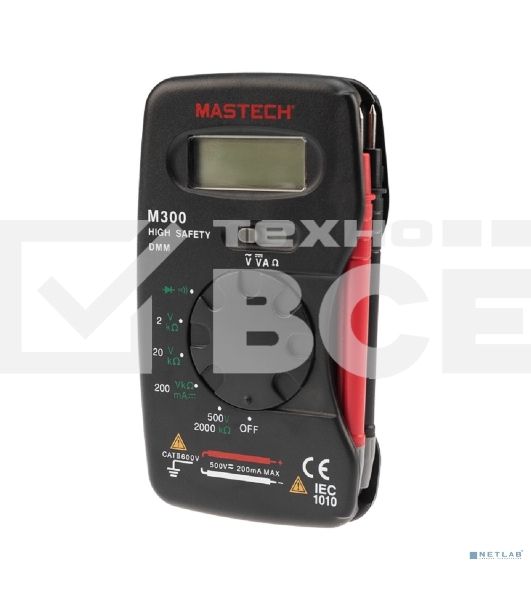 Портативный мультиметр M300 MASTECH