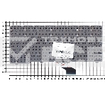 Клавиатура для ноутбука Lenovo Ideapad 110S-11 черная без рамки, фото 1