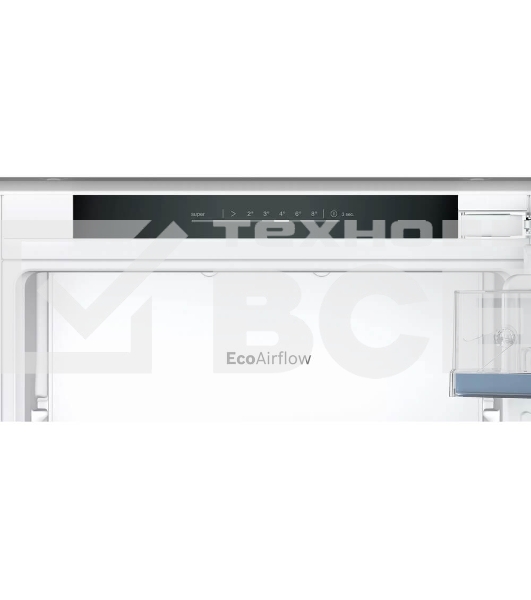 Встраиваемый холодильник Bosch KIN86VFE0 Serie 4, техника плоских шарниров, SN-ST, Объем 260 (184+76)л, NoFrost,LED-освещение, SuperFreeze, VitaFresh XXL