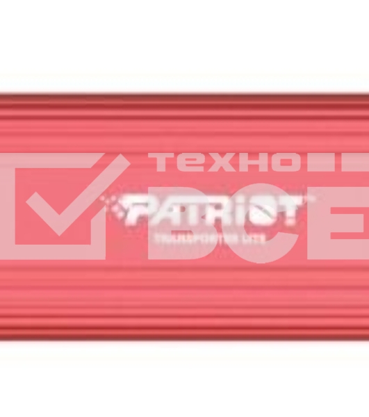 Внешний накопитель SSD Patriot 512GB USB-C , Transporter Lite, R/W 1000MB/1000MB/s, красный
