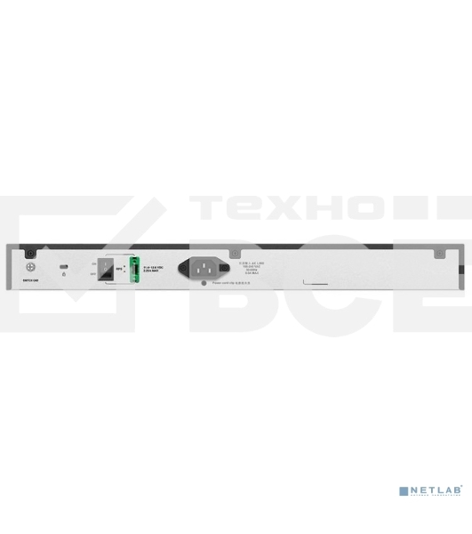 Коммутатор D-Link Switch DGS-3000-28XMP/B1A Управляемый коммутатор 2 уровня с 24 портами 10/100/1000Base-T и 4 портами 10GBase-X SFP+ (24 порта с подд