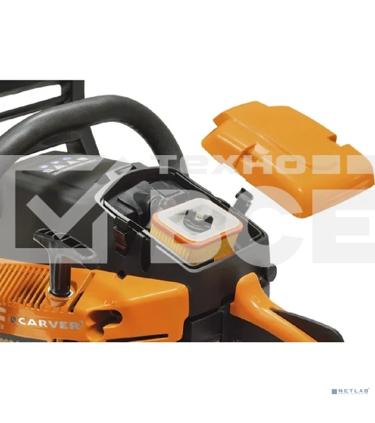 Пила бензиновая CARVER RSG 358MF [01.004.00060] (Металл.стартер, целлюлозный фильтр; 18', цепь PROFI 0,325-1,5-72зв.)