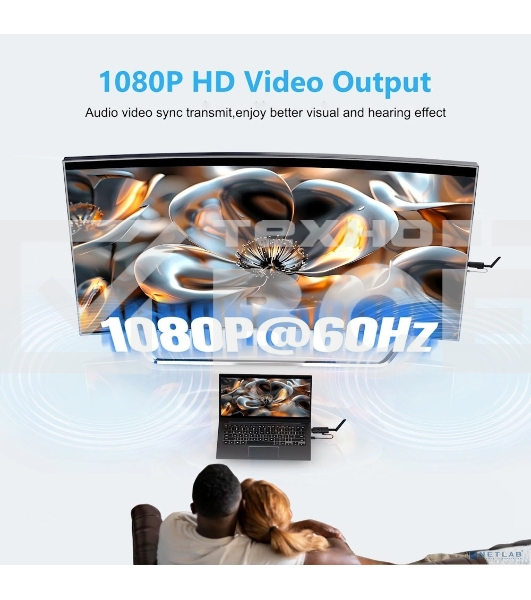 Беспроводной удлинитель ORIENT VE059, WiFi HDMI Extender (Tx+Rx), HDMI беспроводной удлинитель до 80 м, HDMI 1.4, 1080p@60Hz, HDCP1.2, внешние съемные антенны, питание от USB (33363)