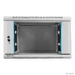 Шкаф телекоммуникационный 19' настенный 6U ExeGate EC-WM-6U.450.G.GREY (19', 6U, 600x450x370 мм (ШхГхВ), передняя дверь закаленное стекло, съемные боковые панели, пыле- и влагозащита IP23, светло-серый RAL 7035), фото15