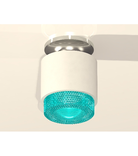 Светильник Ambrella Light XS7510082 SWH/BL белый песок/голубой MR16 GU5.3 (N7927, C7510, N7194)