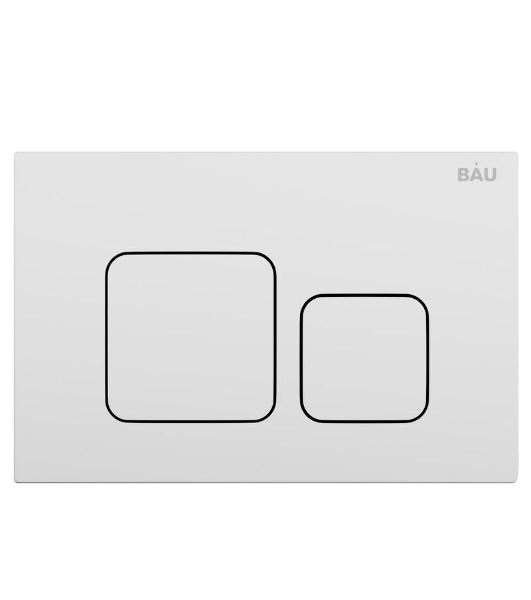 Комплект BAU 6 в 1: инсталляция BAU PRO, унитаз подвесной безободковый торнадо обратного потока Bau Dream 52х36 Hurricane-2, сиденье дюропласт микролифт, кнопка смыва BAU Soul, белая