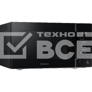 Микроволновая печь Samsung MS23T5018AK/BW черный, 23 л, 800 Вт, переключатели - сенсор