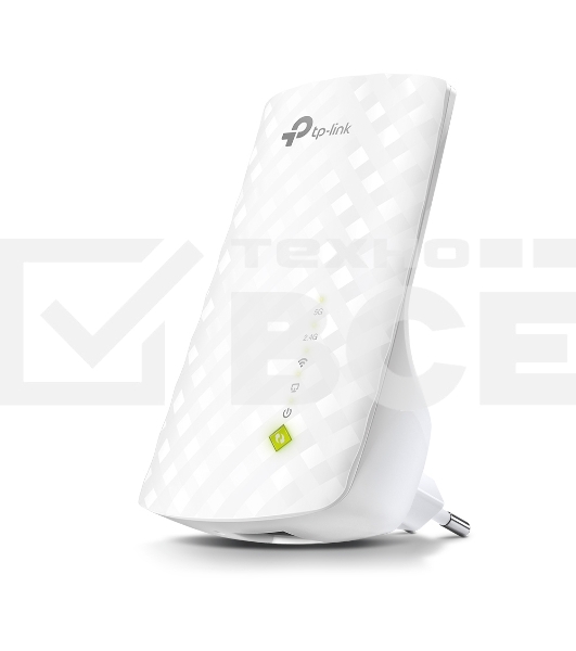 Усилитель Wi-Fi сигнала TP-Link AC750 OneMesh WiFi Range Extender, 300Mbps at 2.4G and 433Mbps at 5G, compact house with internal antennas, 1 10/100Mbps Ethernet port, WPS button for quick setup, Smart Indicator for best location, support OneMeshTMtechnol