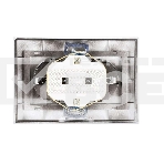 Выключатель 2-кл. 1п СП Мира 10А IP20 с подсветкой со вставкой черн. бархат LEZARD 701-4242-112, фото3