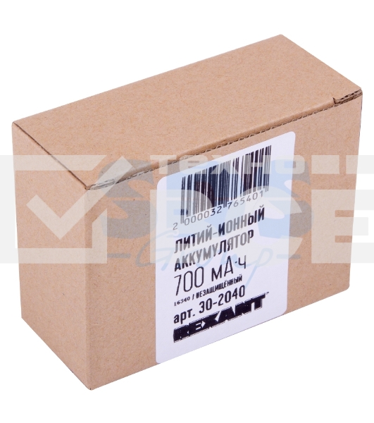 Аккумулятор Li-ion 16340 unprotected 700 mAH 3.7 В Rexant