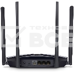 Роутер Mercusys MR70X AX1800 Dual-Band WiFi 6 Router, 574 Mbps at 2.4 GHz + 1201 Mbps at 5 GHz,4× Fixed External Antennas, 3× Gigabit LAN Ports, 1× Gigabit WAN Port, 1024-QAM, OFDMA, Router/Access Point Mode, MU-MIMO, WPA3, TWT, BSS Color, фото2