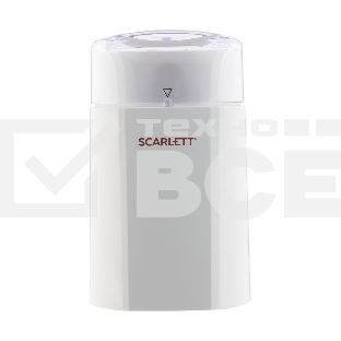 Кофемолка Scarlett SC-CG44506 160Вт сист.помол.:ротац.нож вместим.:65гр белый