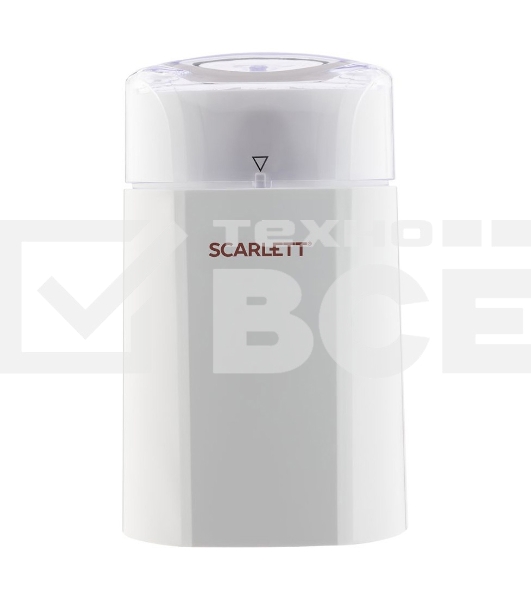 Кофемолка Scarlett SC-CG44506 160Вт сист.помол.:ротац.нож вместим.:65гр белый
