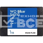 Накопитель SSD WD Blue SA510 WDS100T3B0A, 1Tb, SATA III, 2.5