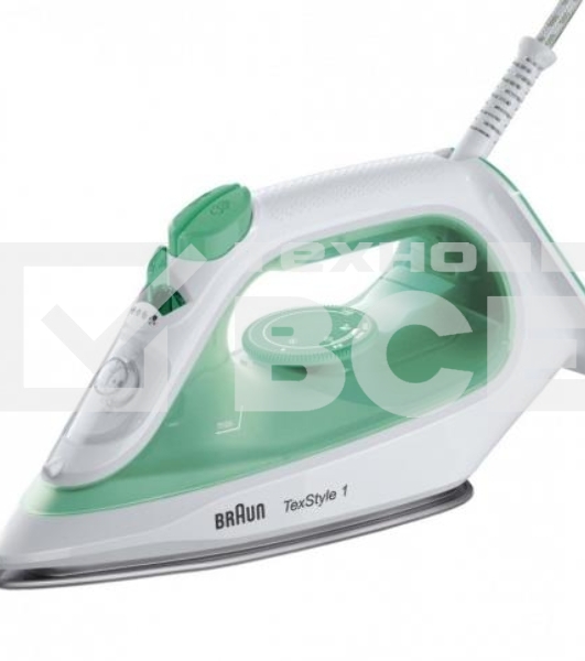 Утюг Braun SI 1040 GR 2000 Вт, бирюзовый/белый