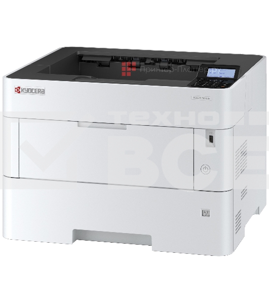 Принтер лазерный Kyocera P4140dn (1102Y43NL0), A3, ч/б, печ. до 40 стр/мин. (А4) до 22 стр/мин. (А3), 1200 x 1200 dpi, USB, RJ-45, Air Print